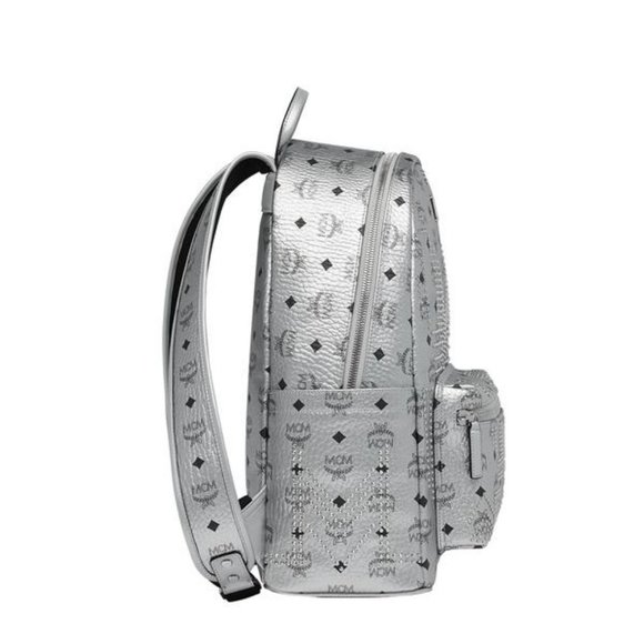 MCM Stark Gunta M Studs Large Silver Backpack main image 9